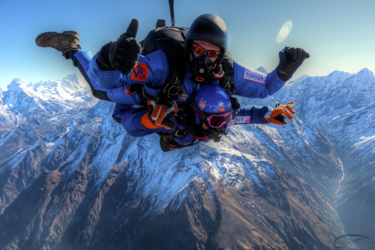 Skydive Over Mt Everest Skydive High