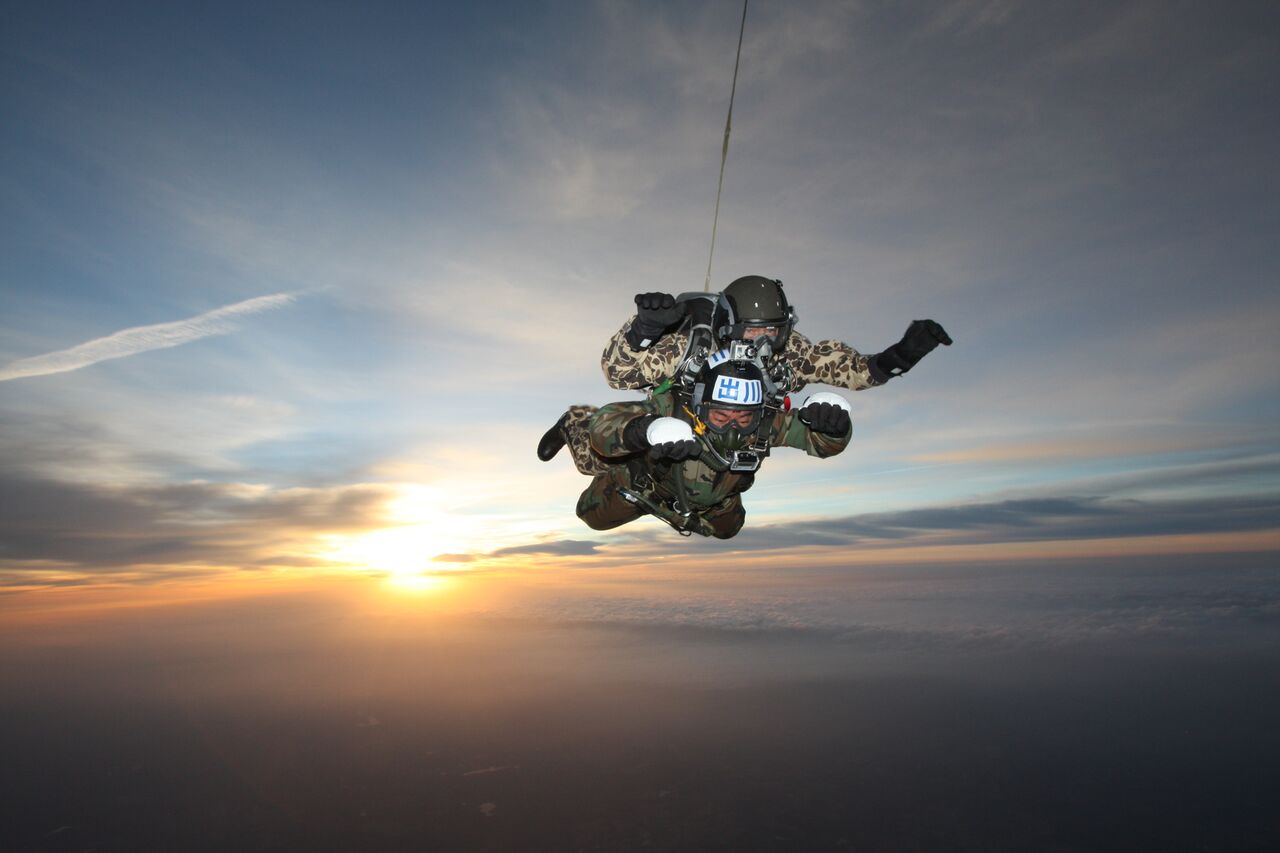 Skydive High HALO at Sunset