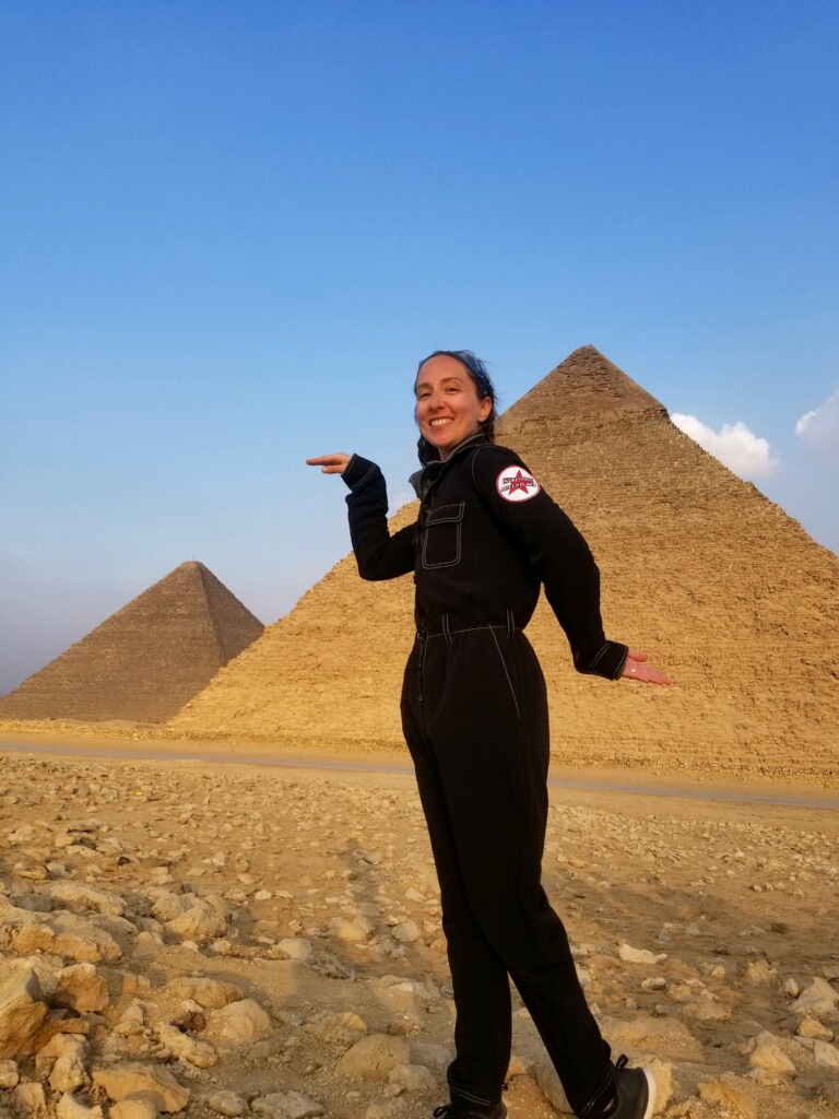 Rebecca Claxton in Egypt